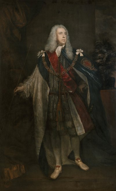 Porträt von Charles Fitzroy, 2. Herzog von Grafton, 1755-57 von Joshua Reynolds